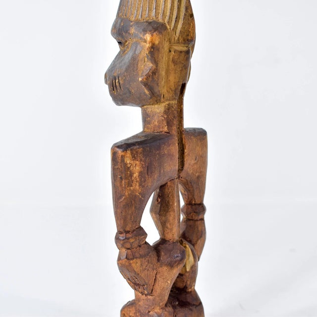 Early 20th Century Yoruba Ibeji Standing Male Figure For Sale - Image 9 of 15