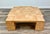 Willy Rizzo Rare Willy Rizzo Burlwood Square and Brass Coffee Table Italy 1970s For Sale - Image 4 of 12