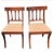 Brown Duncan Phyfe Mahogany Upholstered Chairs Circa 1940s, a Pair For Sale - Image 8 of 8