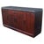 Wood Late 20th Century Vintage Henredon Marble Top Banded Mahogany Server For Sale - Image 7 of 7