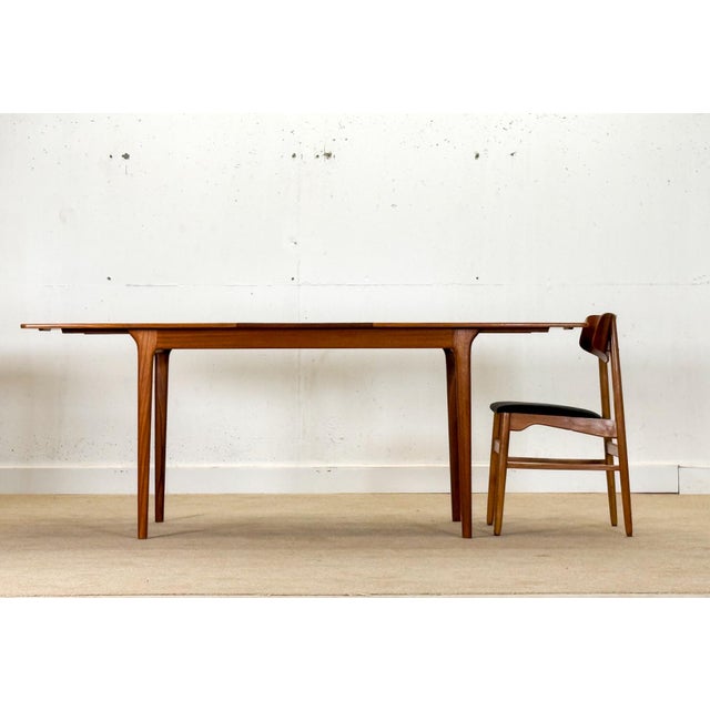 Mid-Century Extending Dining Table from McIntosh, 1960s For Sale - Image 6 of 18