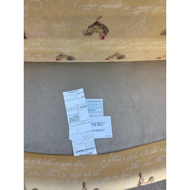 Early 21st Century Upholstered Settee Loveseat For Sale - Image 9 of 12