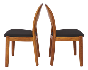 Vintage Danish Dining Chairs by Niels Koefoed for Koefoeds Hornslet, 1970s, Set of 6
