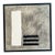 Oil on Canvas, Black & White Series, Iris Dankner, New York, 2023 For Sale
