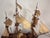 French Early 20th Century French Fully Rigged Model of the Frigate La Flore For Sale - Image 3 of 11