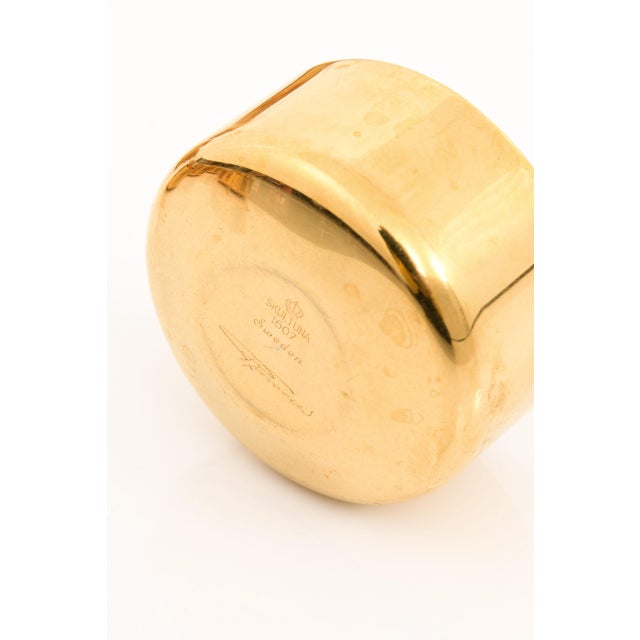 Collection of 18 shot glasses designed by Pierre Forsell. Produced by Skultuna in Sweden. Wear consistent with age and...