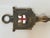 Vintage English Brass Toasting Fork with City of London Heraldic Coat of Arms A handsome vintage English brass toasting...