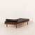 Danish Modern Teak Daybed in Black Leather, 1960s For Sale - Image 4 of 15