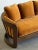 Wood 1970s Sculptural Oak Barrel Back Sofa Attributed to Howard Furniture For Sale - Image 7 of 15