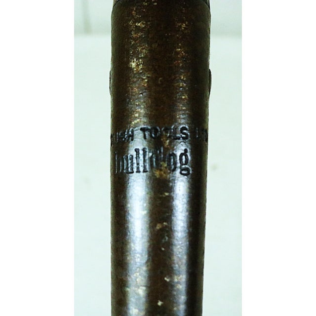 Wood Edwardian Period English Gardening Fork For Sale - Image 7 of 8