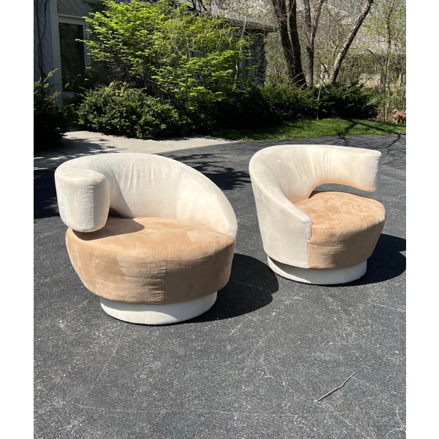 1990s 1990s Sculptural Weiman Preview Chairs- a Pair For Sale - Image 5 of 10