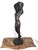 Metal 20th-Century Large Bronze Sculpture of a Nude Young Lady Carrying a Water Urn For Sale - Image 7 of 8