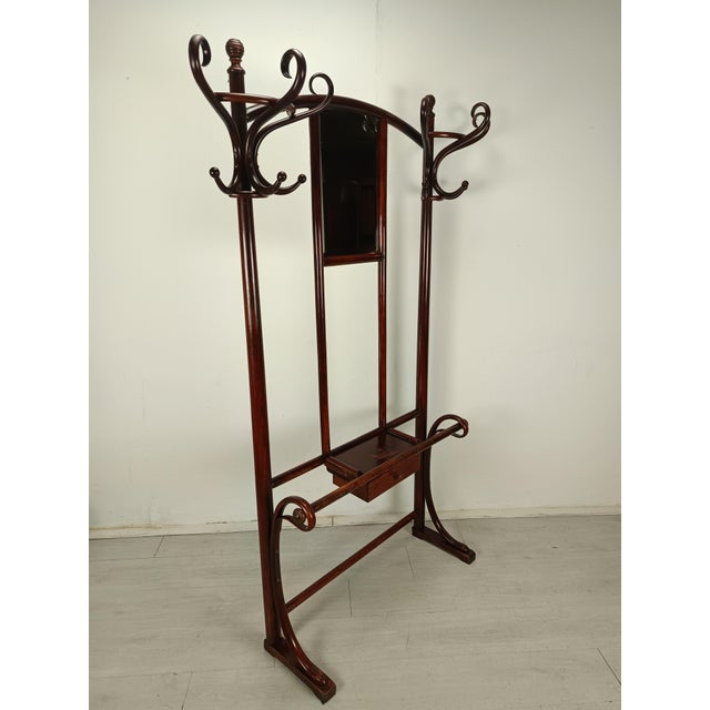 Thonet Bistrot Wall Coat Rack from Thonet, 1890s For Sale - Image 4 of 18