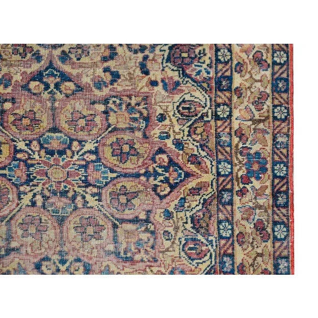 Traditional Early 20th Century Lavar Kirman Rug For Sale - Image 3 of 11