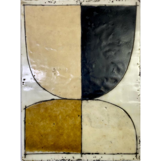 Encaustic Collage Installation - "Cavalo" by Gina Cochran - 9 Panels For Sale - Image 9 of 11