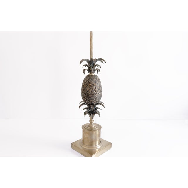 Pineapple Table Lamp in the style of Maison Charles, 20th Century For Sale - Image 4 of 6
