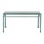 Vintage Verdigris Metal Console Table For Sale