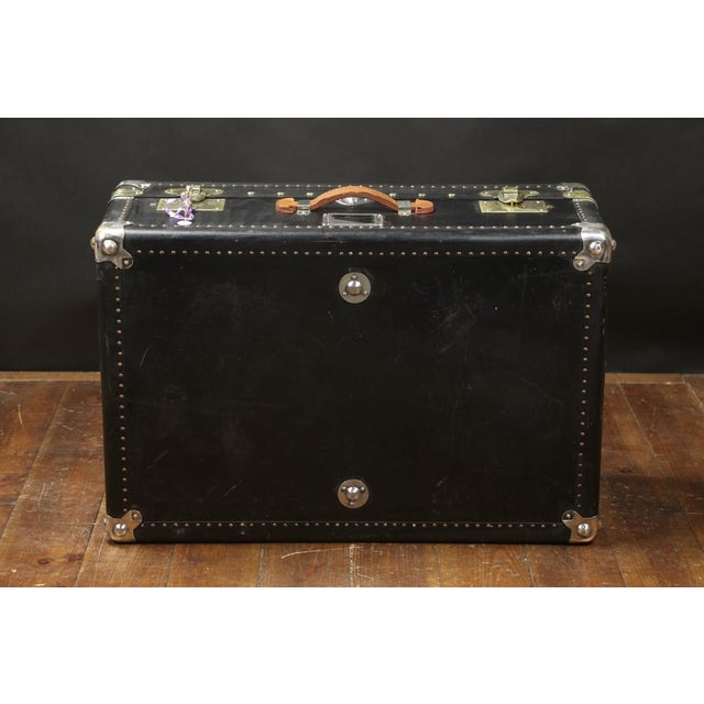 Black Cabin Trunk, 1920s For Sale - Image 11 of 11
