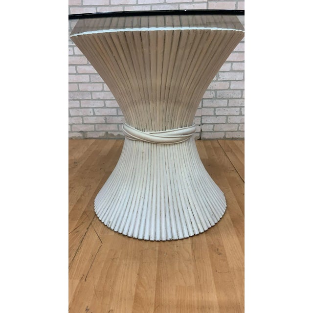 Mid Century Modern McGuire Cane Indoor/Outdoor - 6 Piece Dining Set For Sale - Image 9 of 13