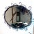 Hollywood Regency Vintage Wrought Iron Scrollwork Oval Wall Mirror For Sale - Image 3 of 11