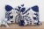 Blue Silk Road Blue & White Suzani Pillow, a Pair For Sale - Image 8 of 8