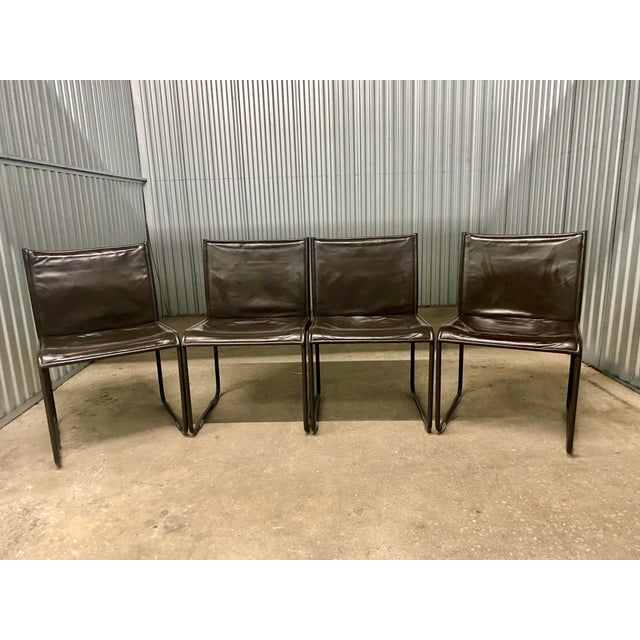 1988 Chairs by Richard Schultz for Knoll Set of 4 . For Sale - Image 12 of 12