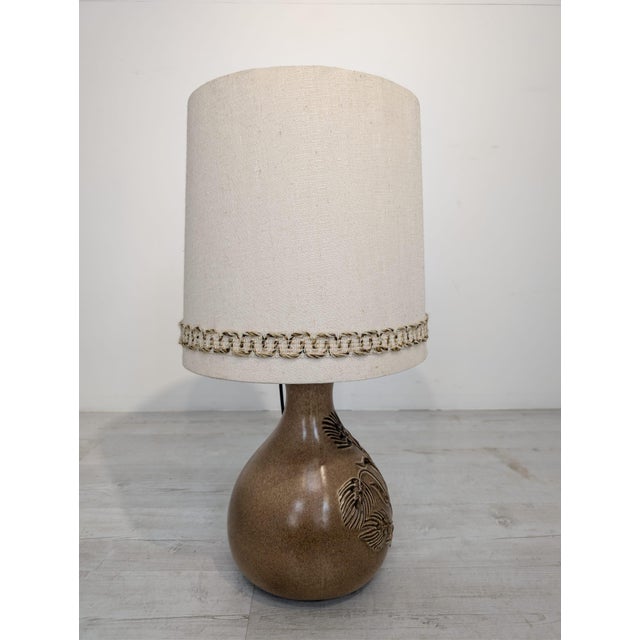 Ceramic Mid-Century Ceramic Table Lamp from, 1970s For Sale - Image 7 of 16