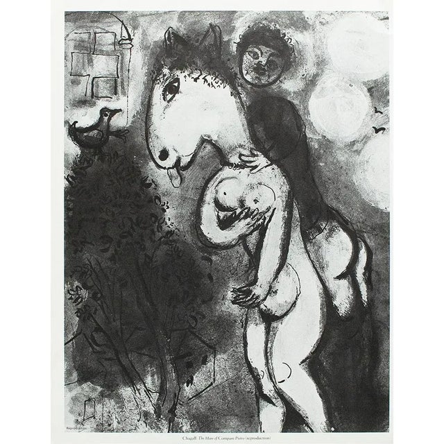 1980s 1987 After Marc Chagall for Verve, "The Scholar's Revenge" Second Edition Print For Sale - Image 5 of 8