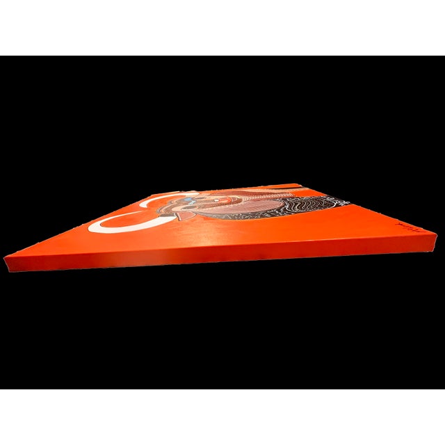 Archie Acrylic on Canvas by Melinda McLeod For Sale - Image 4 of 8