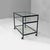 Italian Modern Cart in Steel and Glass, 1970s For Sale - Image 11 of 11