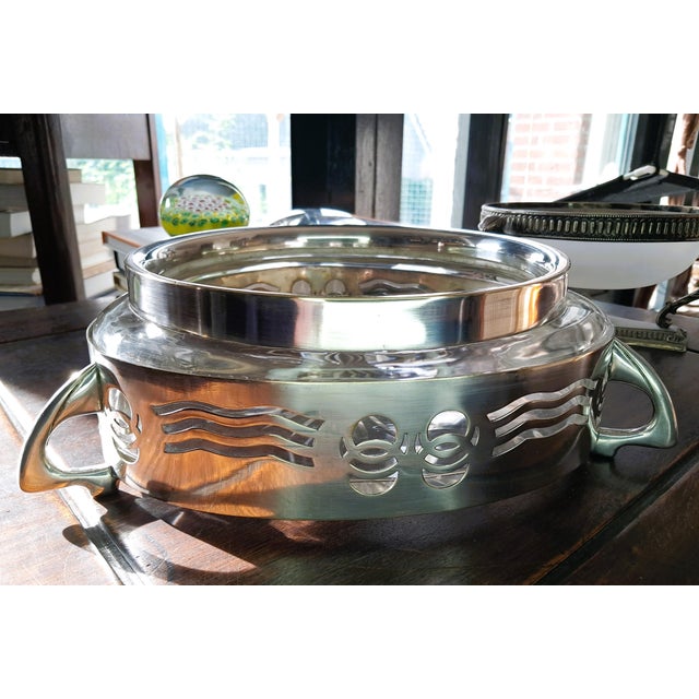 19th Century Vienna Seccession Silver-Plated Alpaca Jardiniere from Argentor, 1890s For Sale - Image 5 of 17