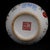 Asian Famille Rose Vase With Ancient Calligraphy, 9" Tall For Sale - Image 3 of 9