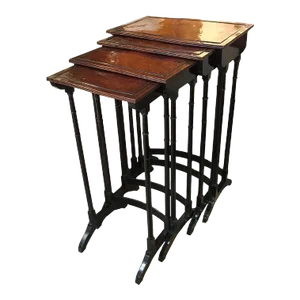 Early 19th Century English Stackable Nesting Tables - Set of 4