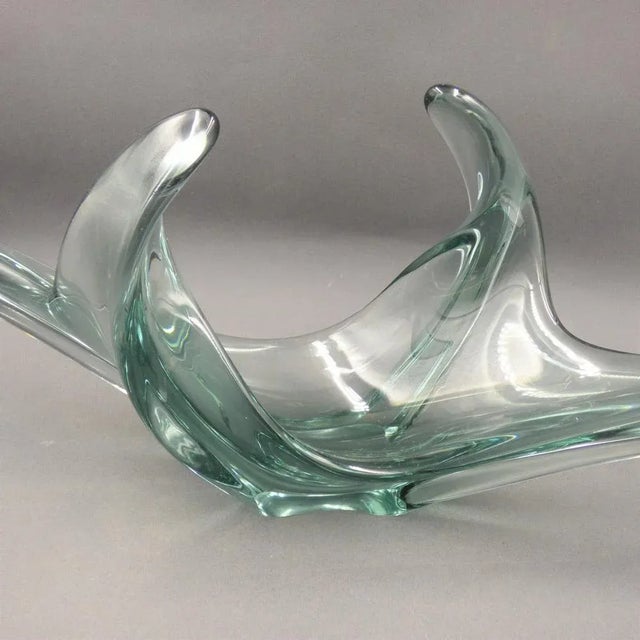 Large Murano Glass Bowl, Italy, 1950s, in Flawless conditions. Designed 1950 to 1959 I have official proof of authenticity...