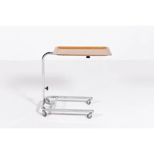Italian Modern Tray Cart, 1970s For Sale - Image 3 of 7