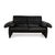 DS 10 Leather Two Seater Black Sofa from de Sede For Sale - Image 17 of 17