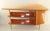 Wood Freestanding Triangular Desk with Drawers and Shelves, 1960s For Sale - Image 7 of 15