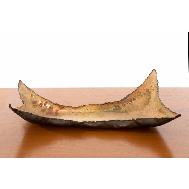 1960s Fantoni Metal Tray For Sale - Image 5 of 9