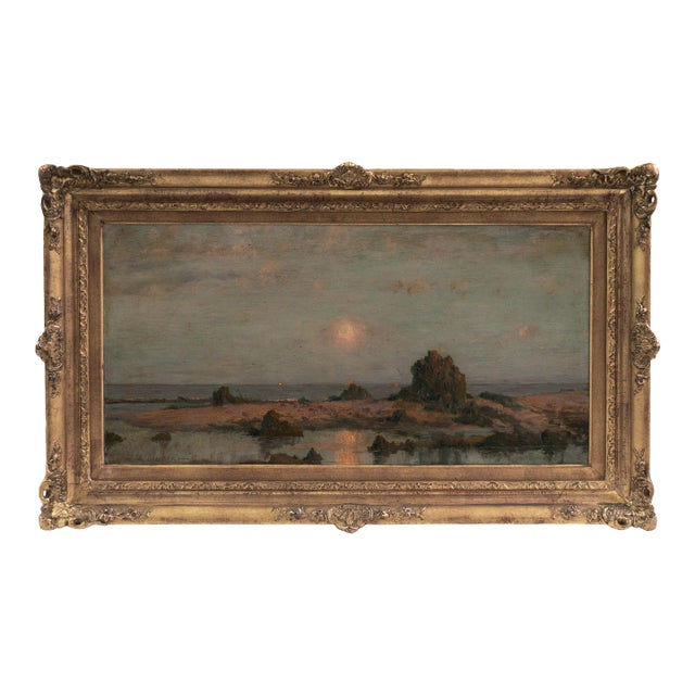 'Rivière De Mon Paix' by Raoul André Ulmann, Pair of Fine French Impressionist Oils, Musée d'Orsay For Sale