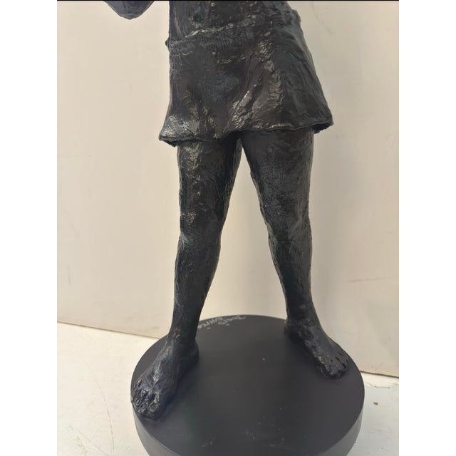 Figurative Vintage Woman Sculpture For Sale - Image 3 of 12