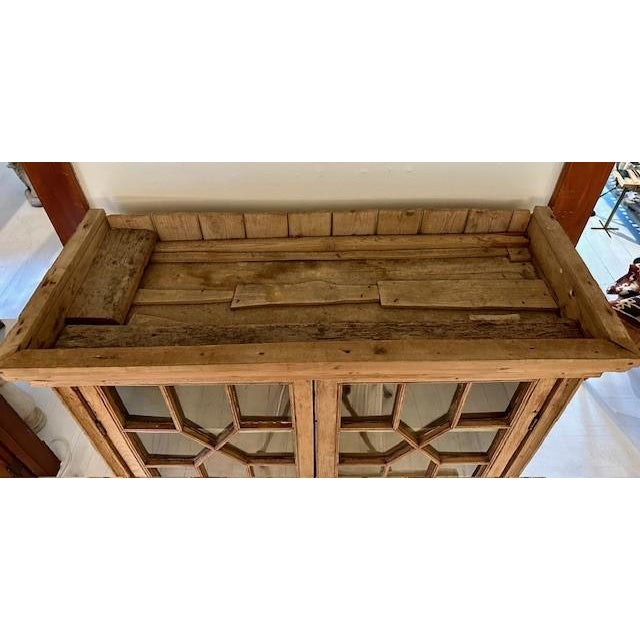 Georgian Pine Display Cabinet Circa 1790 Ireland For Sale - Image 12 of 12
