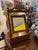 Wood Antique Empire Walnut and Bronze Dressing Mirror Late 19th Century For Sale - Image 7 of 12