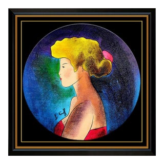 Late 20th Century Beauty Profile, Linda Le Kinff For Sale