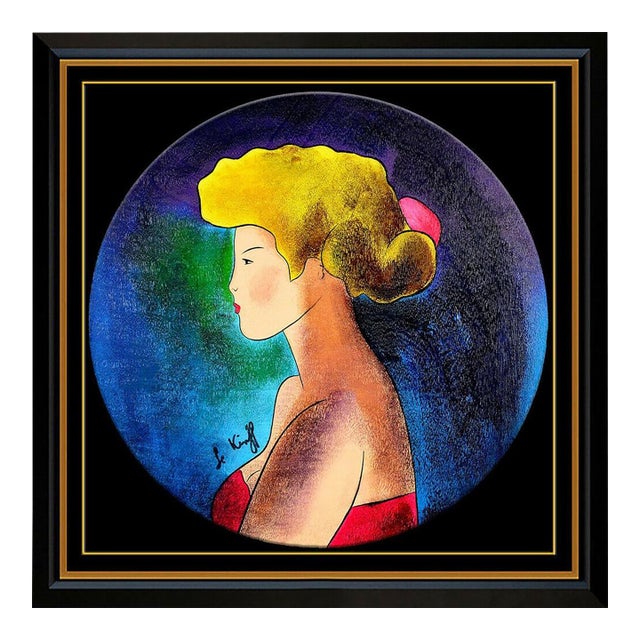 Late 20th Century Beauty Profile, Linda Le Kinff For Sale