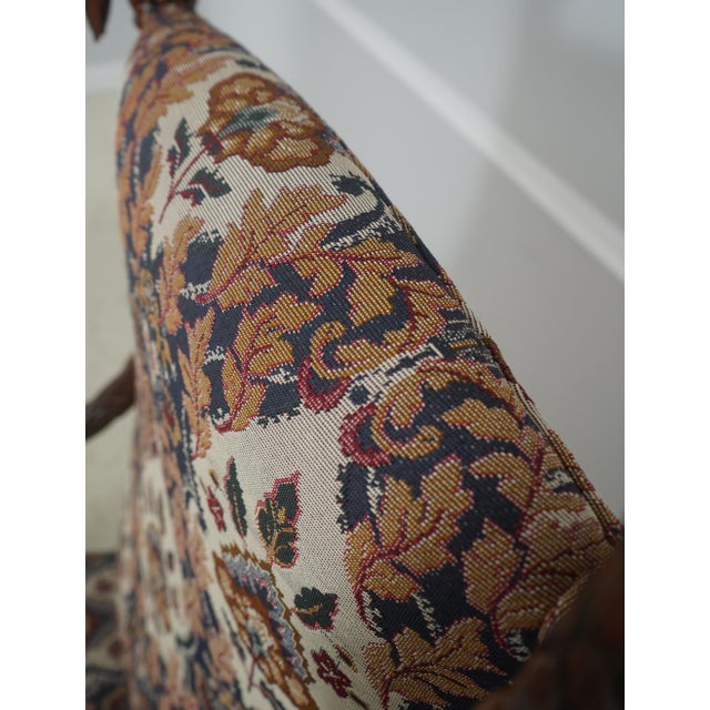 Pair Large Swan Carved Mahogany Throne Chairs For Sale - Image 17 of 18