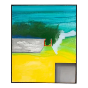 Abstract Acrylic on Canvas Painting by Anthony Louis Popcheff