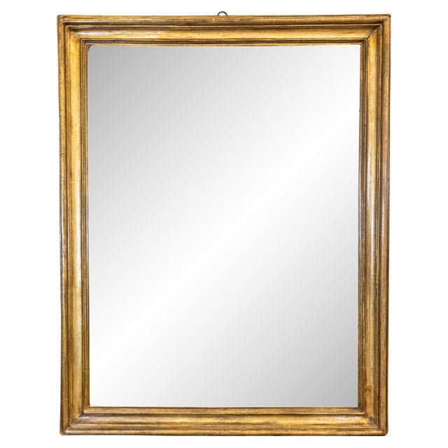 Italian 18th Century Giltwood Frame with Rustic Character For Sale