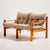 Upholstered Sofa with Chairs, Set of 3 For Sale - Image 3 of 18