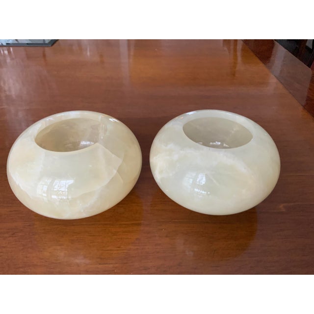 Elevate your table scape with these lovelies. Beautiful alabaster votive candle / tea lights/ fairy lights. Think...