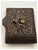Early 19th Century Ooak, Antique Carved Wood Box/ Sterling Silver/Citrine For Sale - Image 5 of 10
